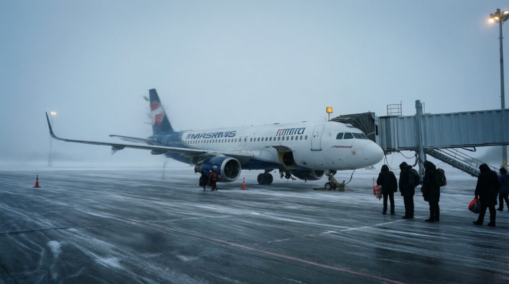 Погода и климат Кольского полуострова: как циклоны влияют на дороги, рейсы и быт - иллюстрация