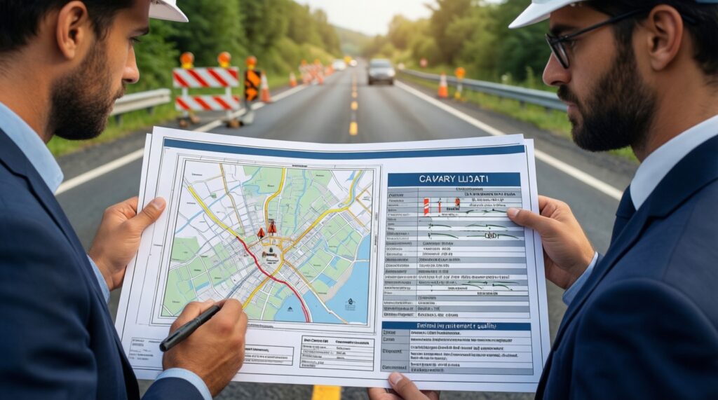 Дороги и транспорт: проблемные участки, планы ремонтов, общественный транспорт, пробки - иллюстрация